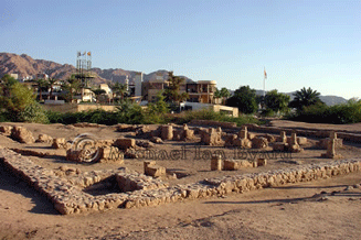 Ruins of Original town of Aqaba 